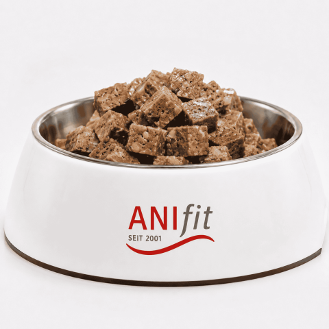 Hund Hundefutter Nassfutter Party mit Elch 400g 6 Stück -3- Anifit
