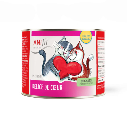 Katze Nassfutter Kitten Futter-Paket 200g 1 Paket mit verschiedenen Sorten für Kitten -3- Anifit